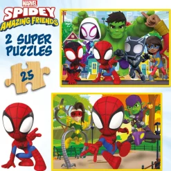 Educa Spidey palapeli, 2 x 25 palaa