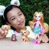 Enchantimals Gerika Golden Retriever nukke ja kultaiset noutajat
