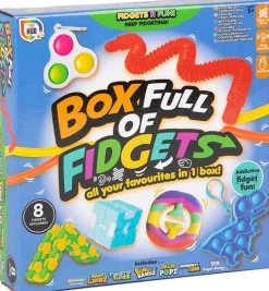 Fidget yllätyslaatikko - 8 erilaista lelua