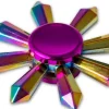 Fidgix metallic Spinner fidget - sormissa pyöriteltävä