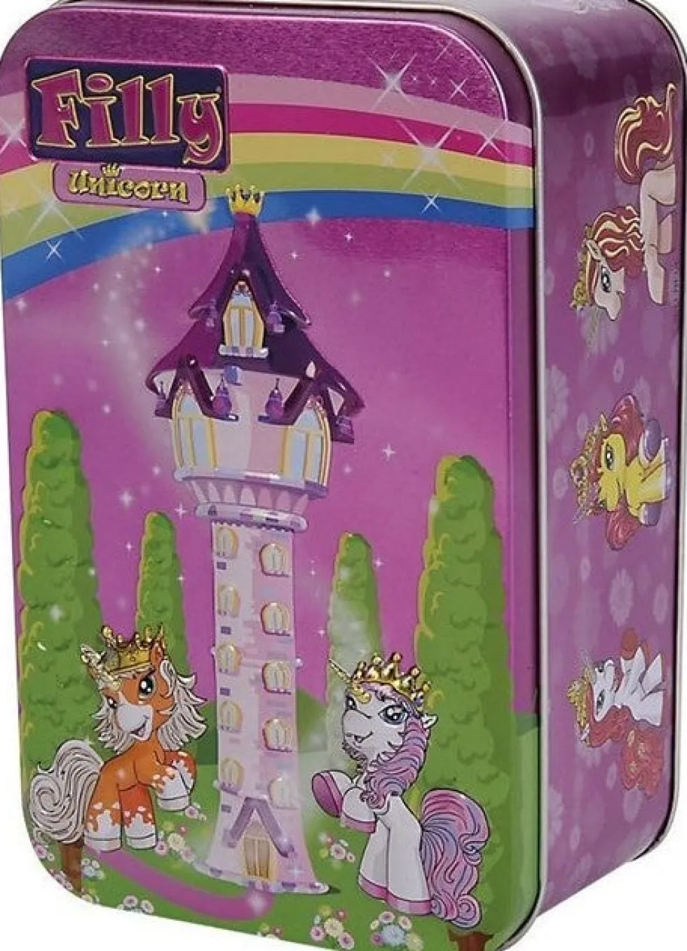 Filly poni figuuri metalli laatikossa yllätyspakkaus
