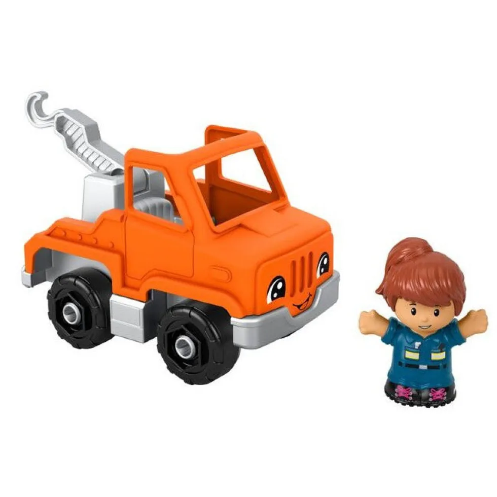 Fisher Price Little People hinausauto ja hahmo