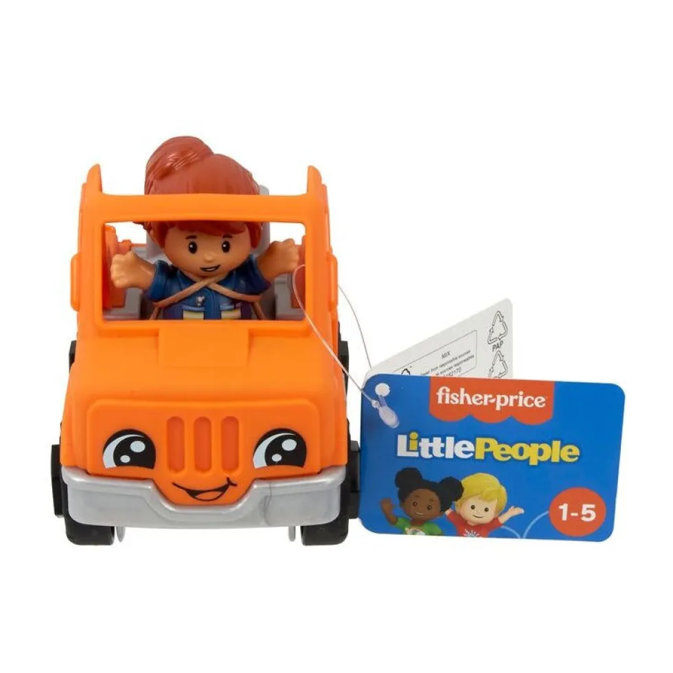 Fisher Price Little People hinausauto ja hahmo