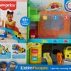 Fisher Price Little People Huolto-asema -autoleikki