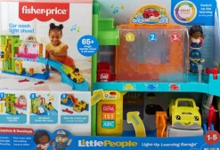 Fisher Price Little People Huolto-asema -autoleikki