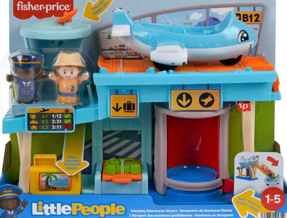 Fisher Price Little People Lentokenttä -leikkisetti