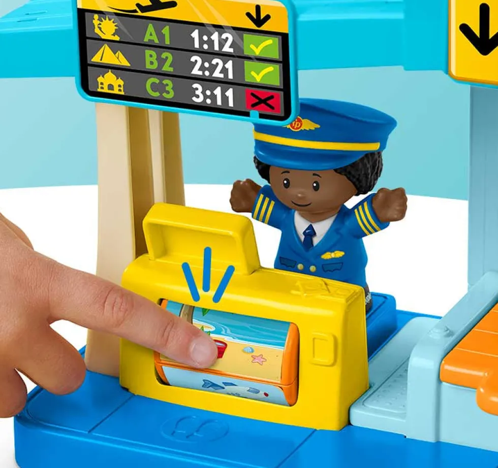 Fisher Price Little People Lentokenttä -leikkisetti