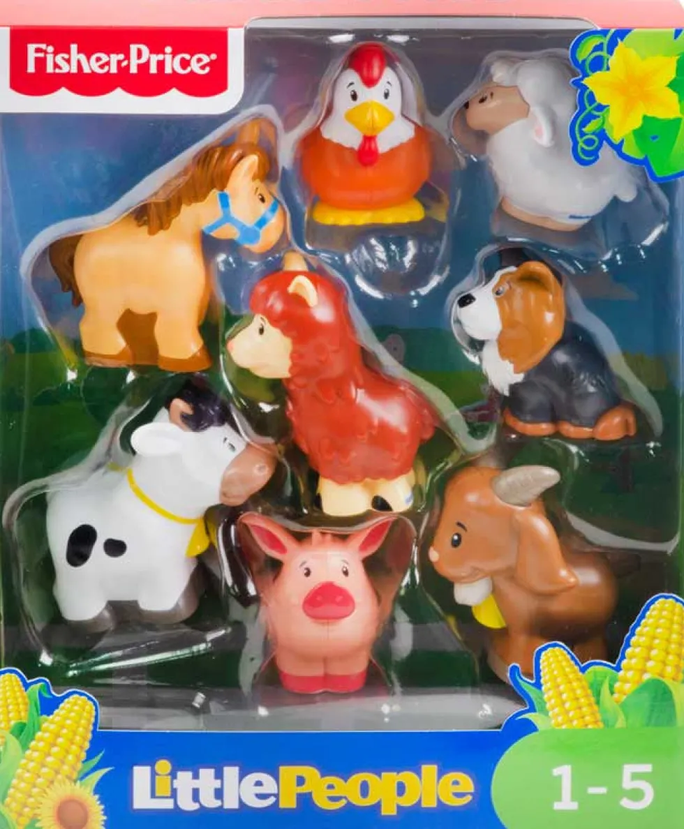Fisher Price Little People maatilan eläin ystävät 8kpl