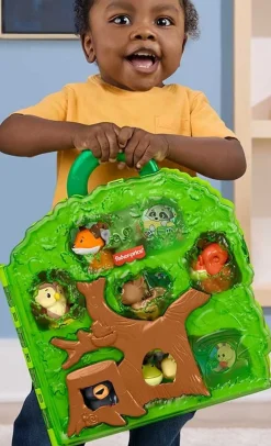 Fisher Price Little People metsäneläimet leikkisalkku