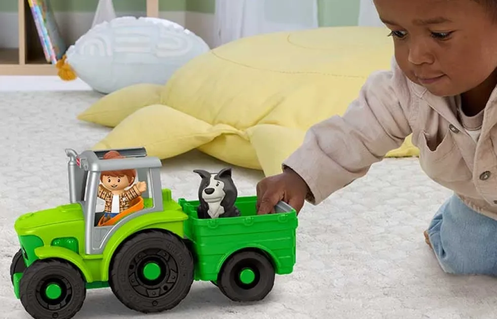 Fisher Price Little People Traktori äänillä