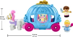 Fisher Price Little People Tuhkimon vaunut