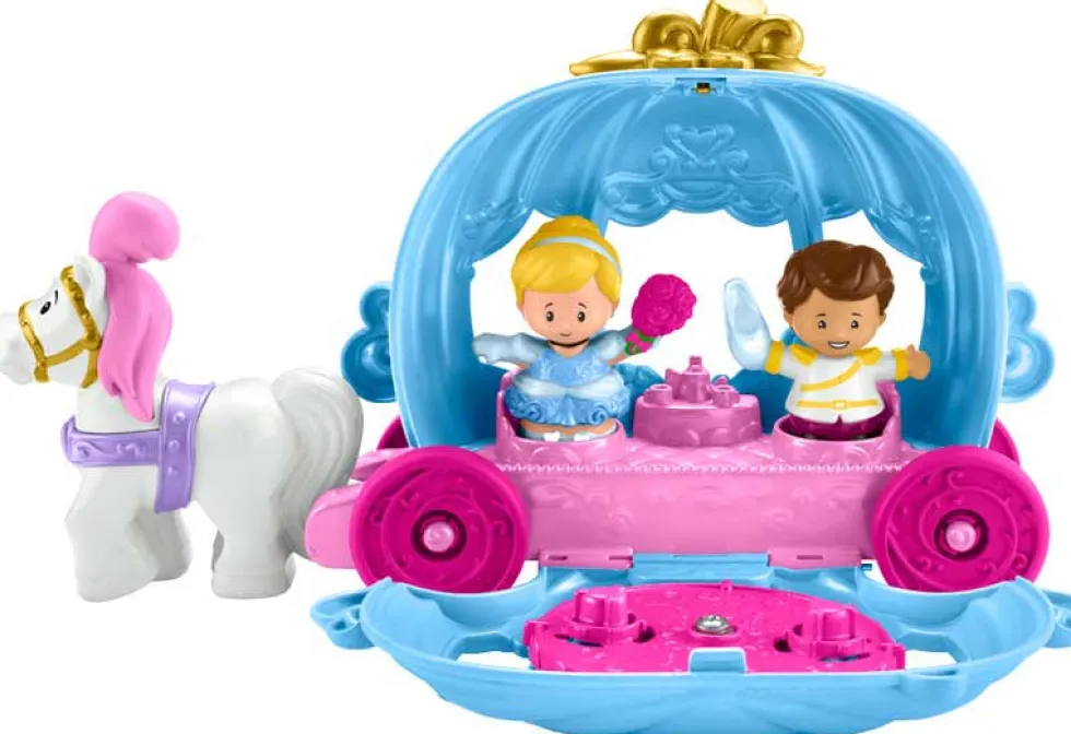 Fisher Price Little People Tuhkimon vaunut