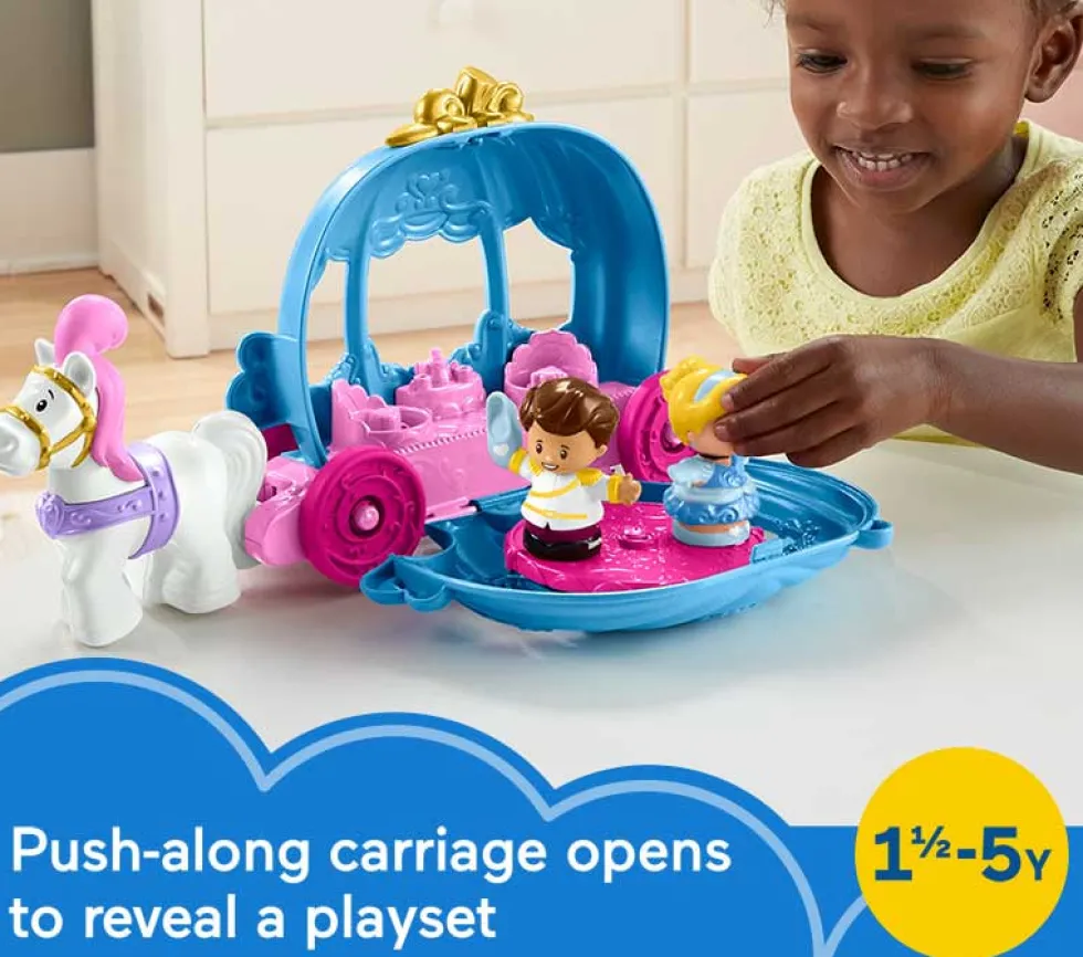 Fisher Price Little People Tuhkimon vaunut