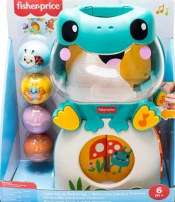 Fisher Price Sammakko ja pallot vauva lelu