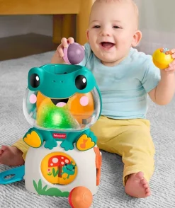 Fisher Price Sammakko ja pallot vauva lelu
