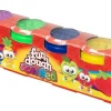 Fun Dough tuoksuvat Muovailuvahat - 6 väriä