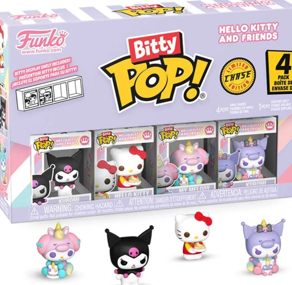 Funko Bitty POP Hello Kitty and Friends Kuromi mini figuurit