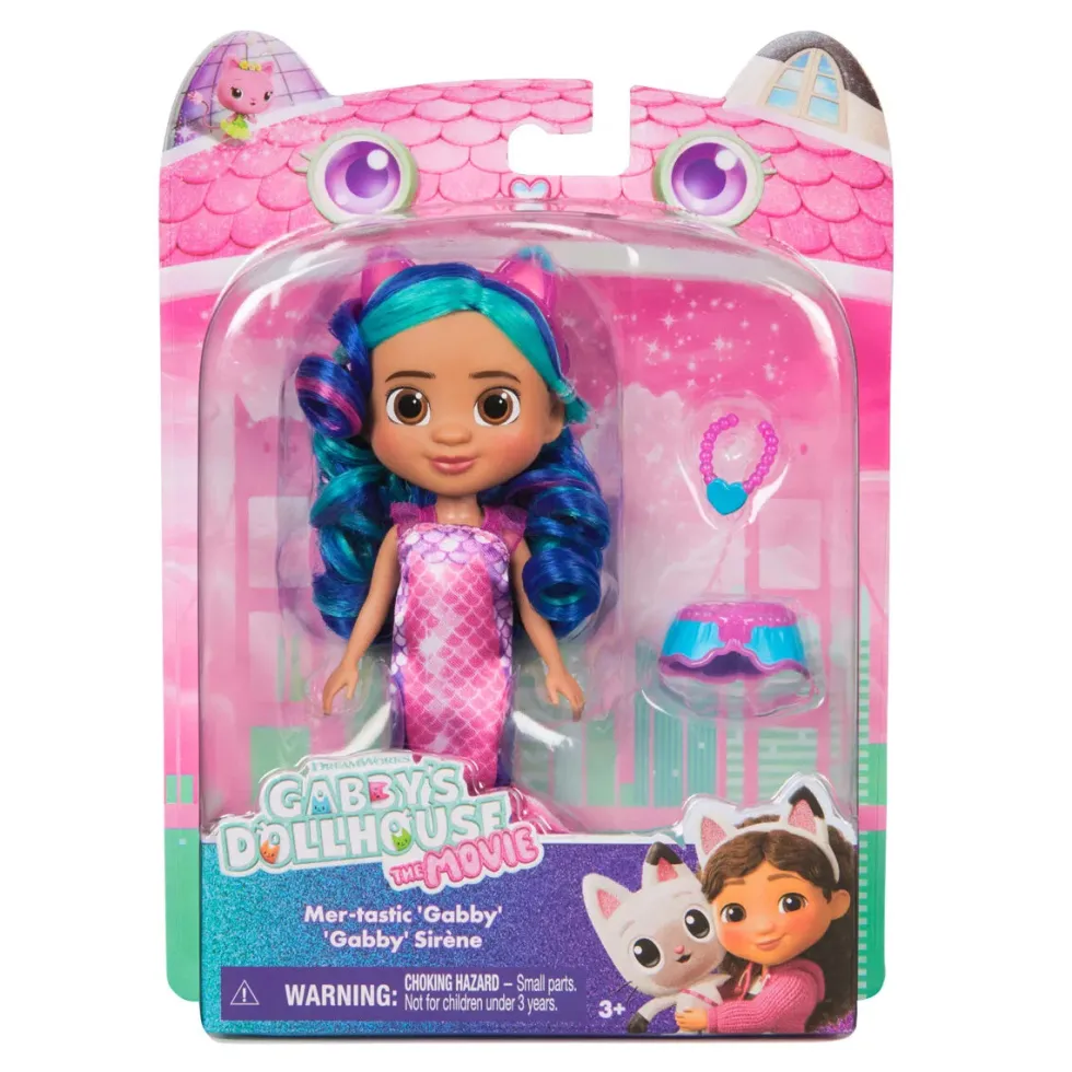 Gabby's Dollhouse merenneito nukke 15cm