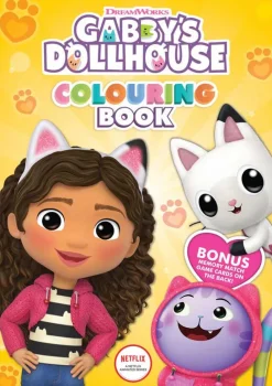 Gabbys Dollhouse Värityskirja