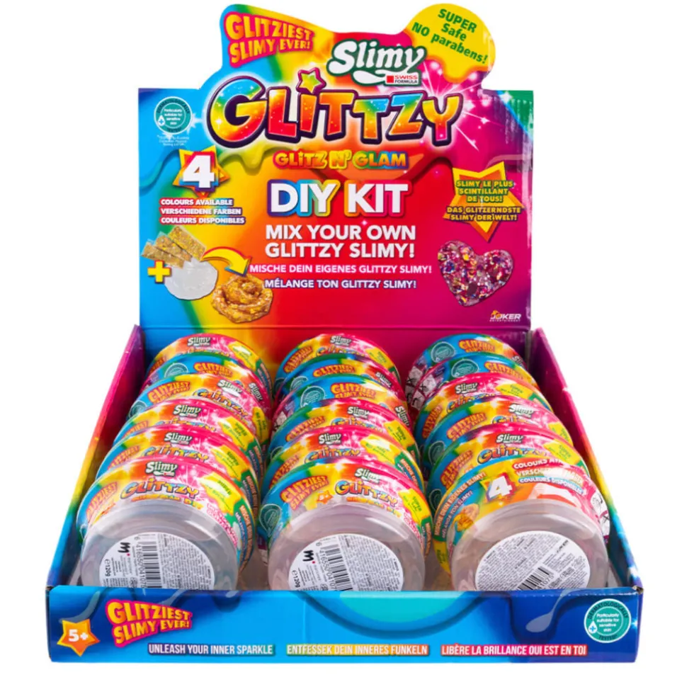 Glitzy Slimy DIY kimalle lima
