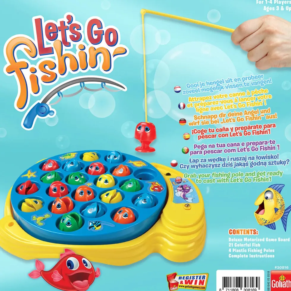 Goliath Let's go fishing kalastus peli - 2 laatu!