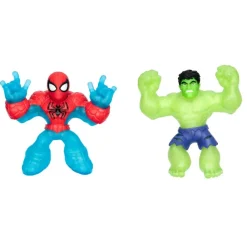 Goo Jit Zu Marvel Glow Spiderman venyvä hahmo