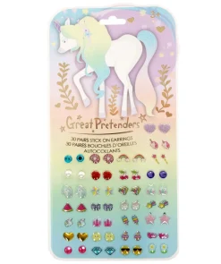 Great Pretenders Yksisarviset tarra korvakorut - 30 paria