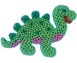 Hama helmi Maxi alustat - Dinosaurus ja nalle