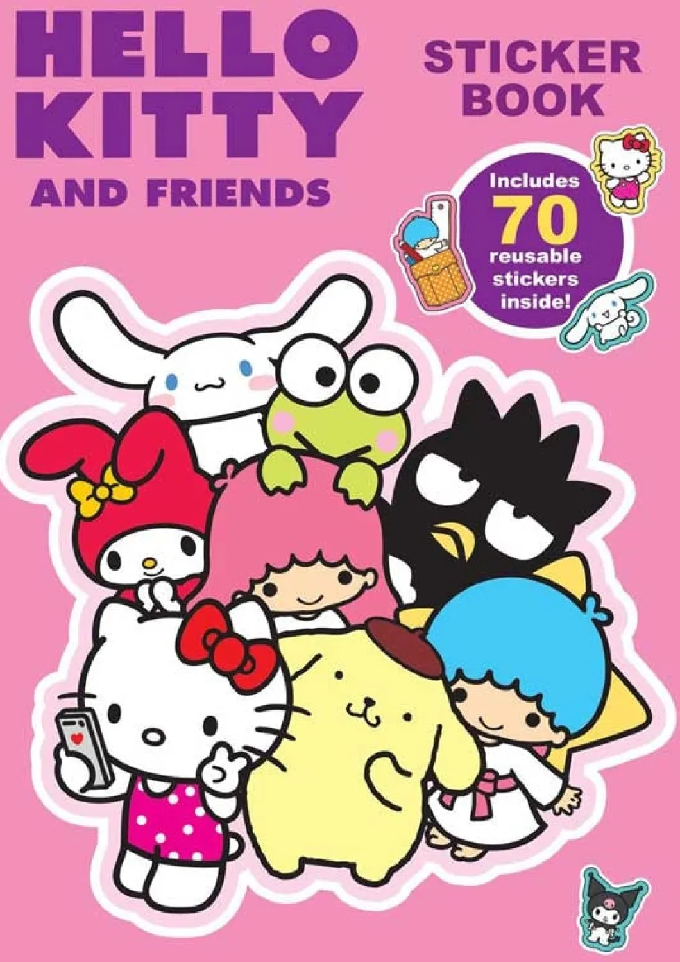 Hello Kitty & Friends väritys- ja tarrakirja