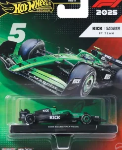 Hot Wheels Premium F1 Kick Sauber team Gabriel Bortoleto #5