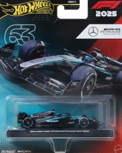Hot Wheels Premium F1 Mercedes AMG Petronas team #63