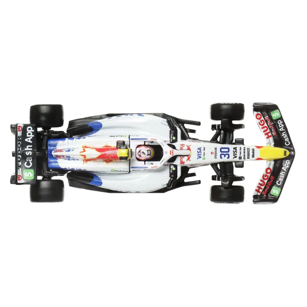 Hot Wheels Premium F1 Visa Cash App Racing Bulls team #30