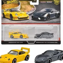 Hot Wheels Premium 2-pack - Porsche 993 GT2 & Porsche 718 Cayman GT4