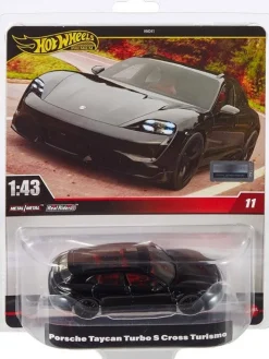 Hot Wheels Premium Porsche Taycan Turbo S Cross Turismo 1:43