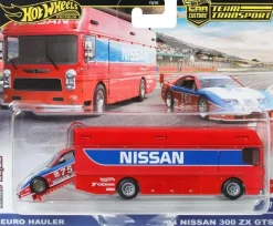 Hot Wheels Premium Team Transport; Nissan Euro Hauler + '94 300 ZX GTS #73