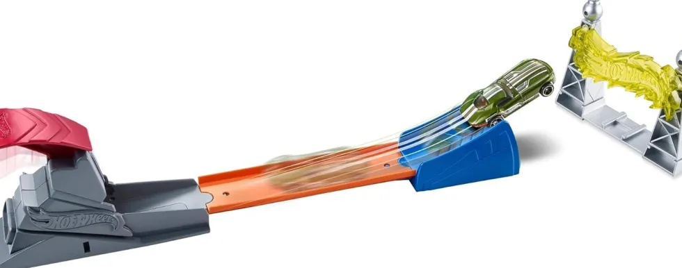 Hot Wheels Stunt Tracks Electric Tower autorata leikkisetti