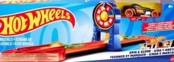 Hot Wheels Stunt Tracks Spin & Score autorata leikkisetti