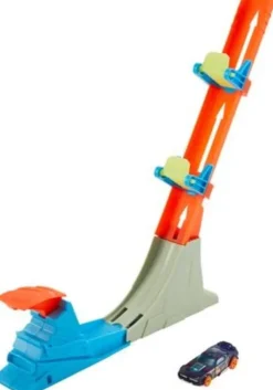 Hot Wheels Stunt Tracks Vertical Power Launch autorata leikkisetti