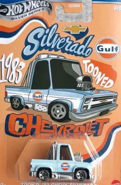 Hot Wheels Tooned Gulf '83 Chevy Silverado