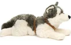 Husky suuri koira pehmolelu 60cm