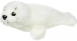 Hylje kuutti pehmolelu valkoinen 21cm