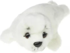 Hylje kuutti pehmolelu valkoinen 21cm