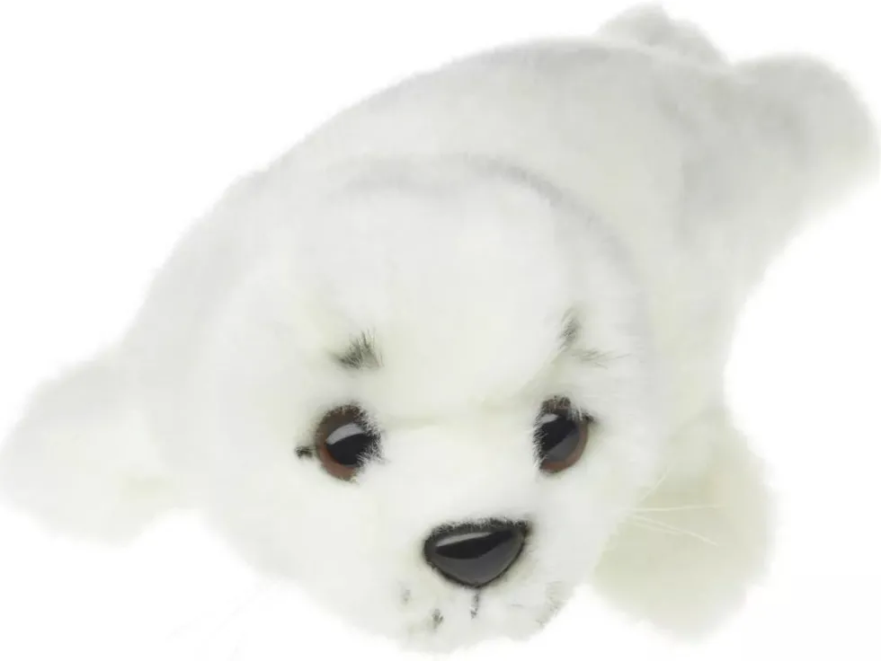 Hylje kuutti pehmolelu valkoinen 21cm