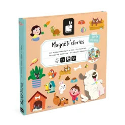 Janod Magneettileikki kirja - Lemmikit