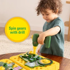 John Deere Build-A-Buddy aktiviteettilauta ja pora 18kk+