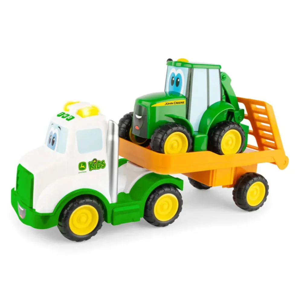 John Deere Traktori ja Kuljetusrekka äänillä ja valoilla 18kk+