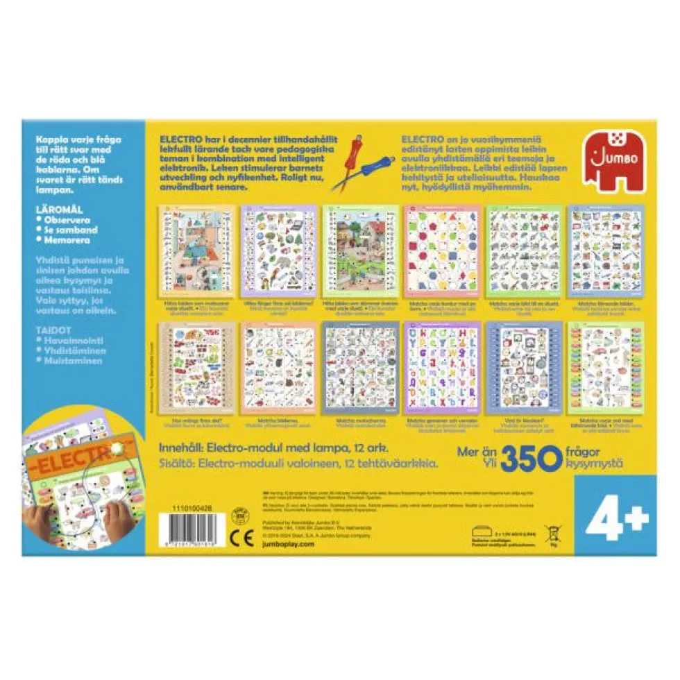 Jumbo Electro Esikoulu tehtävät 4+