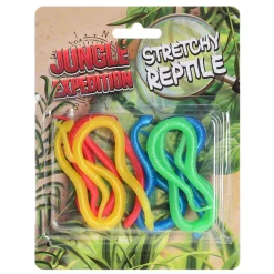 Jungle Expedition super joustavat mini käärmeet 6kpl
