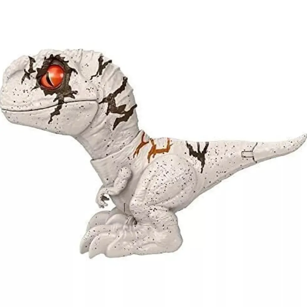 Jurassic World ääntelevä Atrociraptor dinosaurus