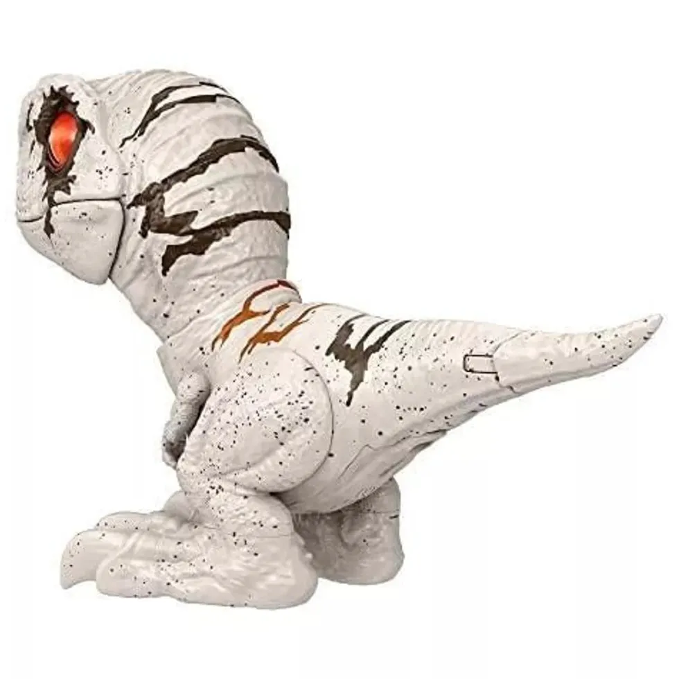 Jurassic World ääntelevä Atrociraptor dinosaurus